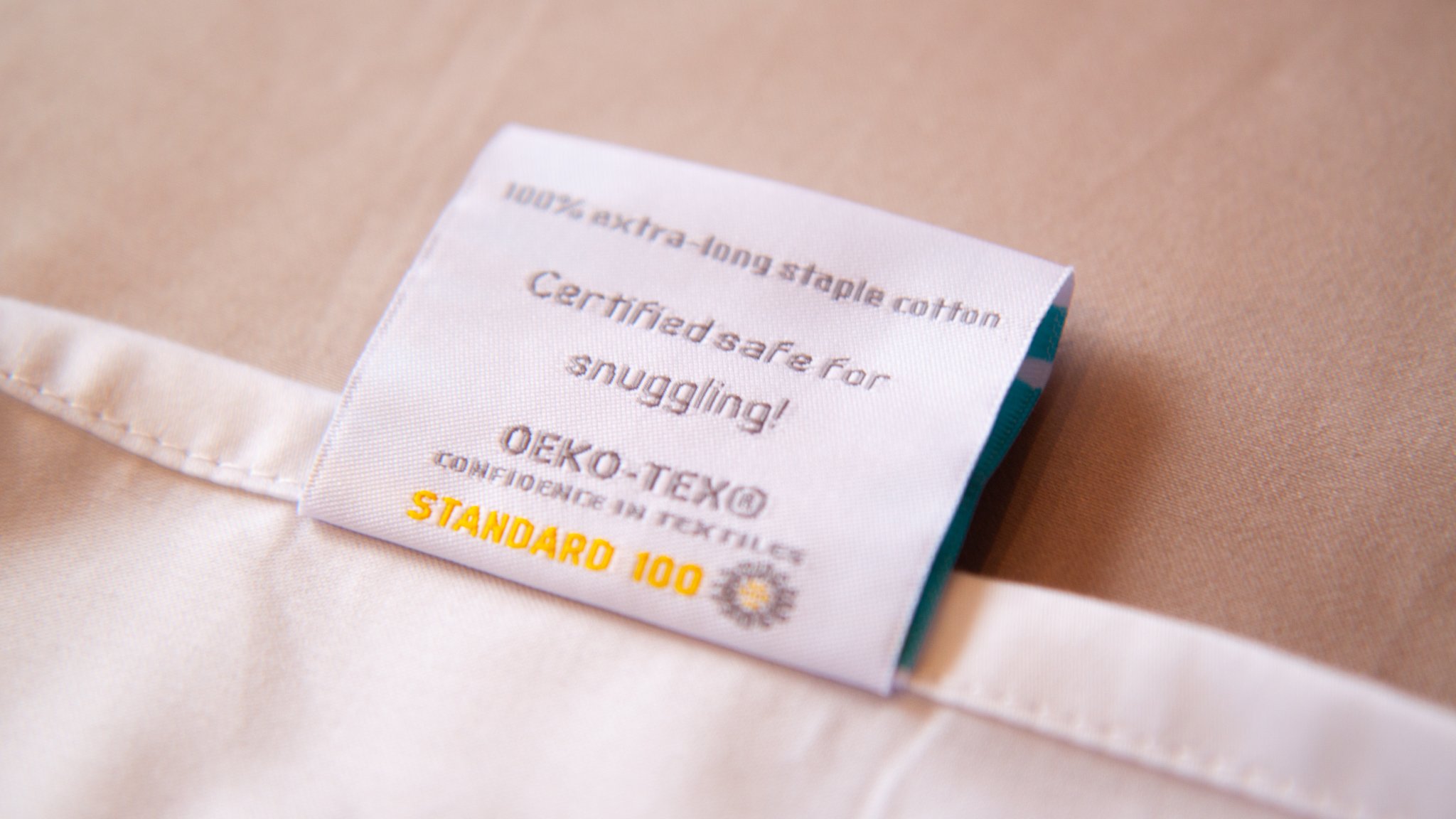 Embroidered tags to ensure long lasting